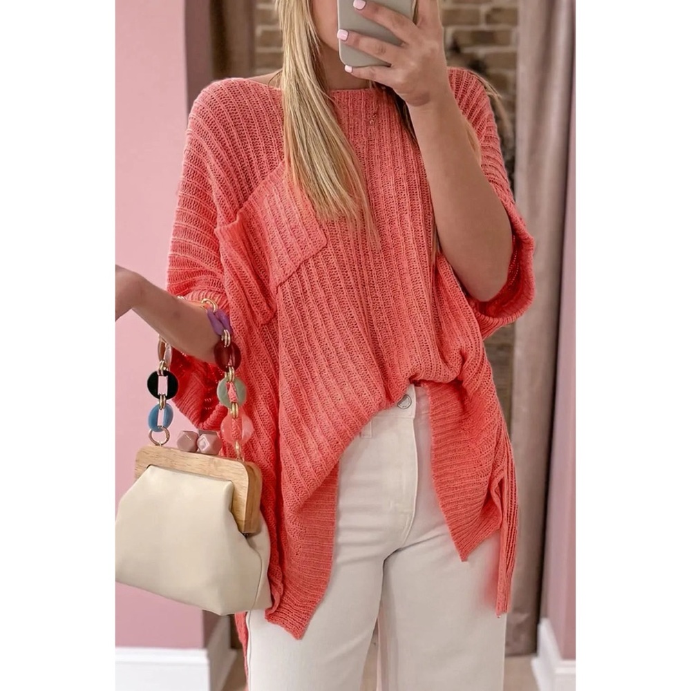 Women's Coral Sweater